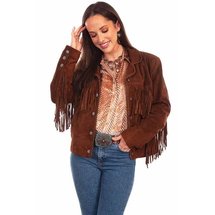 Scully Women's Suede Fringe Jacket - Multiple Colours