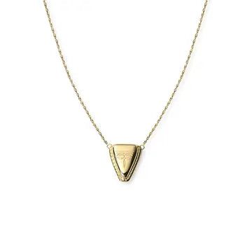 Kendall Snip Toe Necklace- Gold