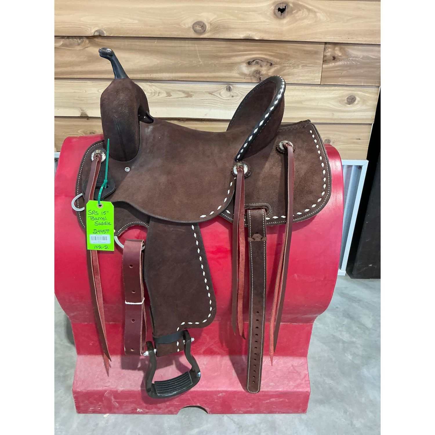 SRS 15" Barrel Saddle - 102-2