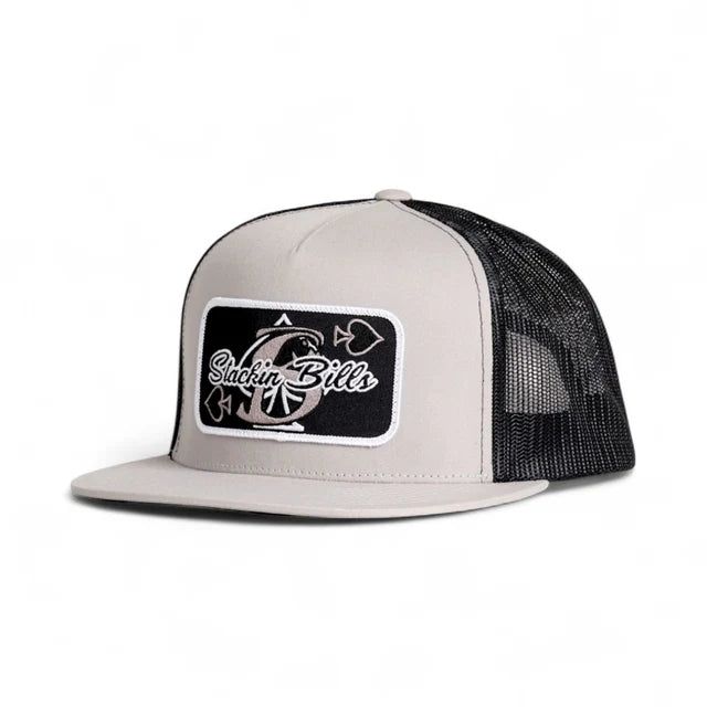 Stackin Bills Deal Flat Billed Cap - Light Grey
