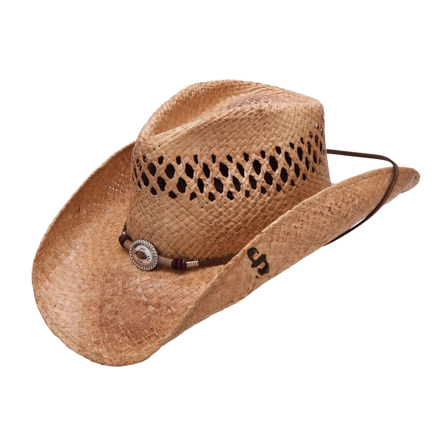 Stetson Stone Creek Straw Hat- Natural