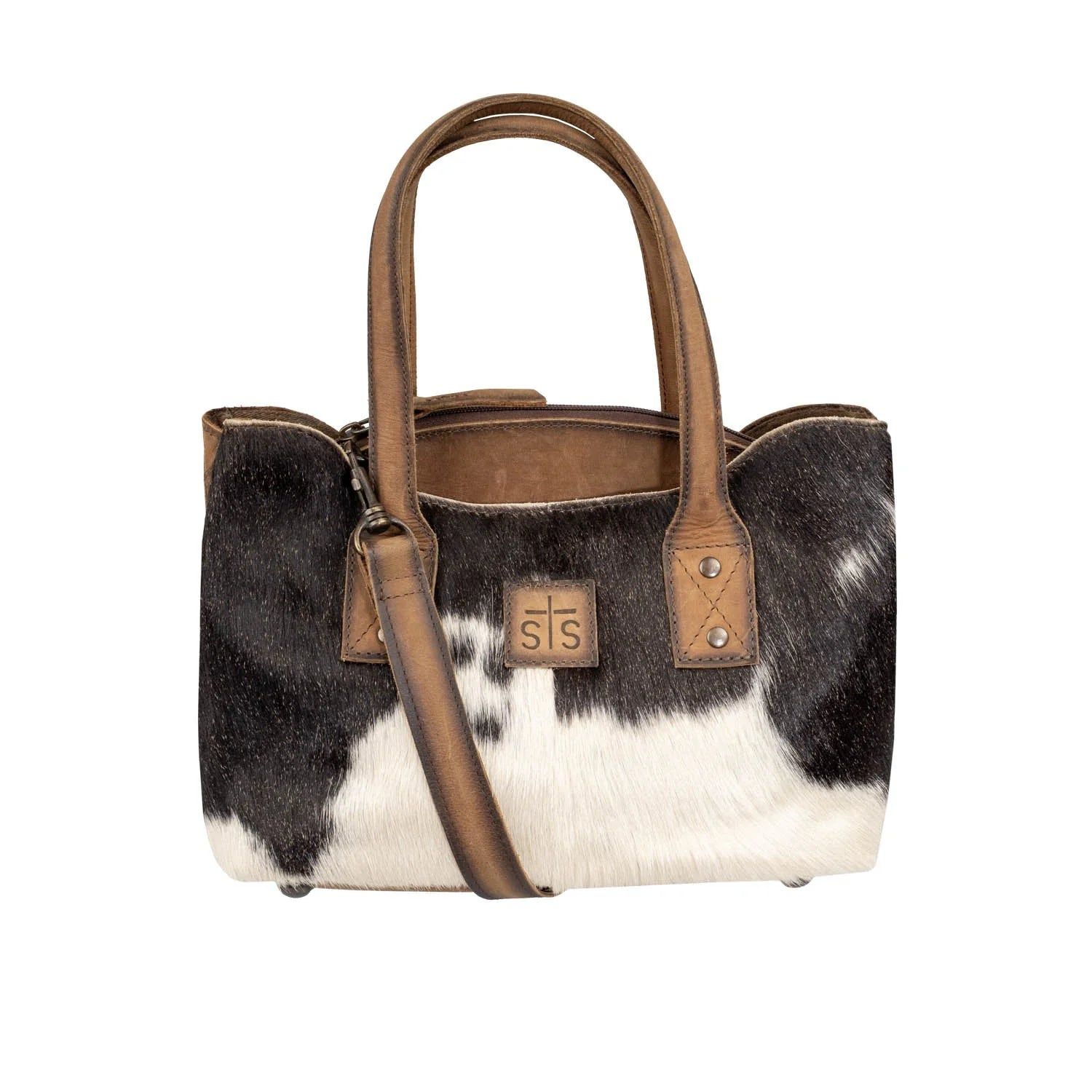 STS Cowhide Josie Satchel