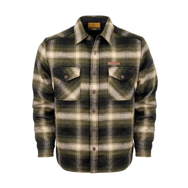 STS Men's Haskell Wool Jacket - Green Plaid