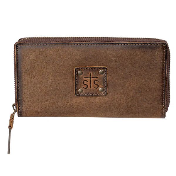 STS Ranchwear Baroness Bifold Zip Wallet