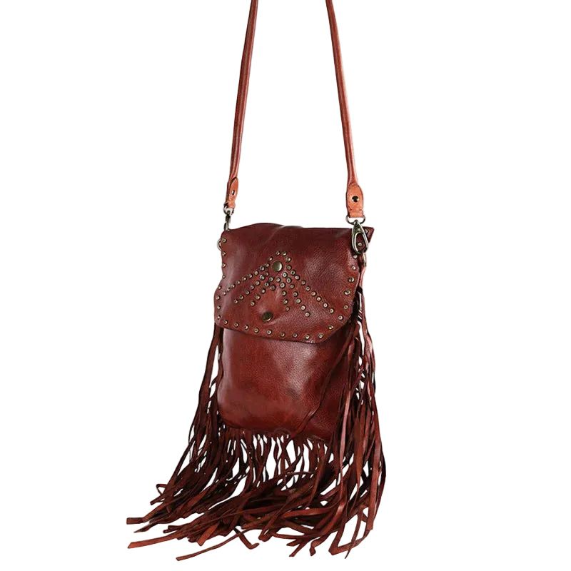 Spagetti Western Rivel Leather Messanger Bag