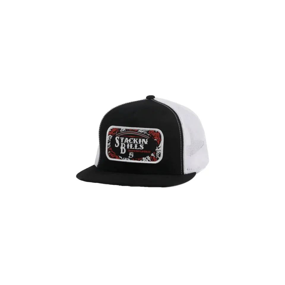 Stackin Bills Lonesome Flat Billed Cap - Black