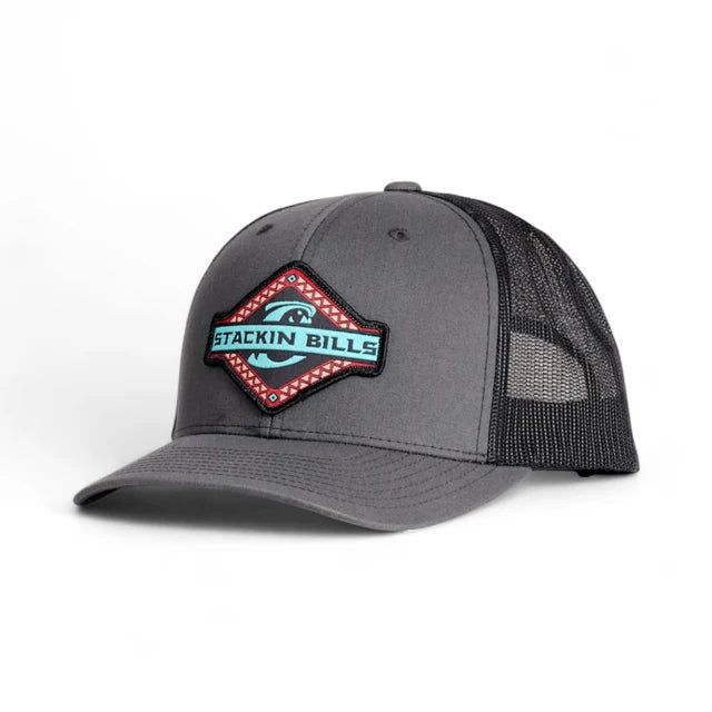 Stackin Bills Outlaw Curve Billed Cap - Grey