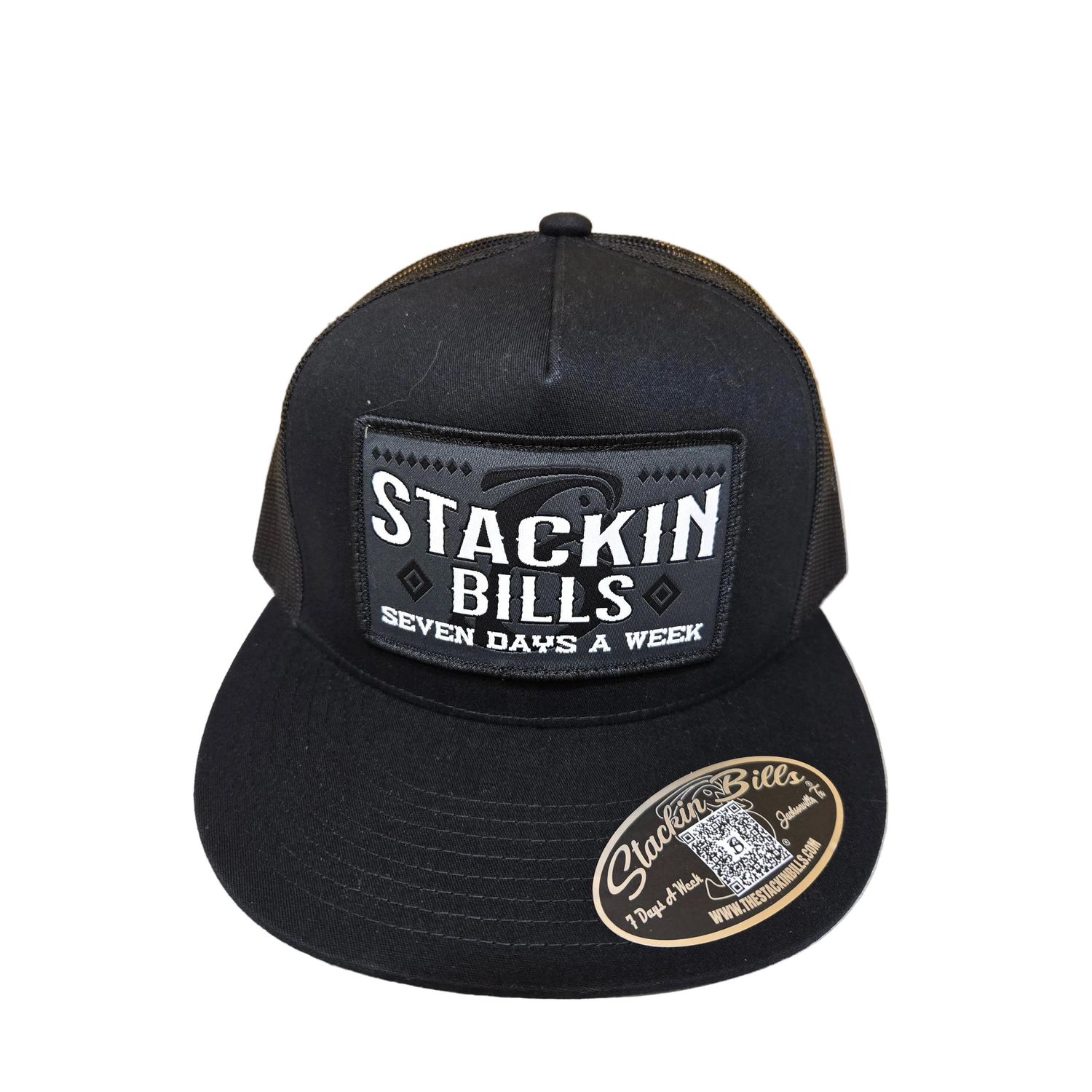 Stackin Bills Ruby Cap - Black