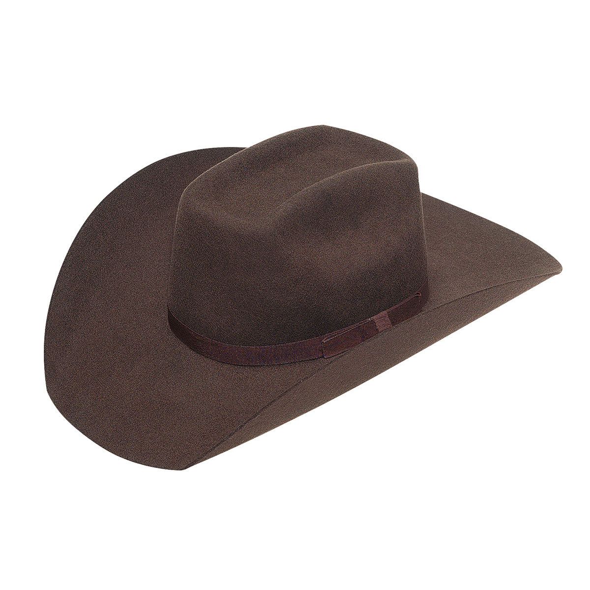 Twister Youth Wool Western Hat - Chocolate - T7234247