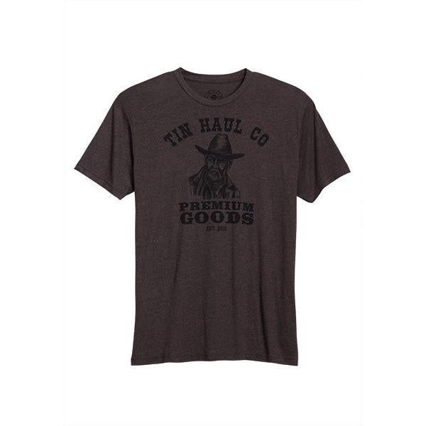 Tin Haul Apparel Unisex Short Sleeve Tee Shirt- Brown