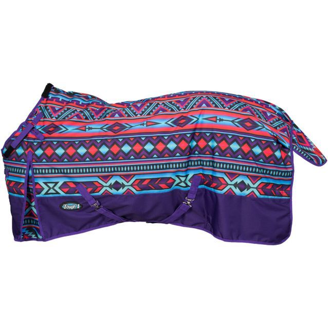 Tough 1 1200D Painted Canyon Pony Turnout Blanket with Snuggit- Multiple Colours