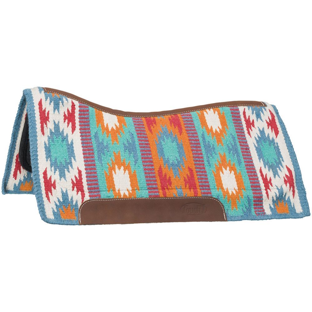 Tough 1 Jolene Woven Wool 36 x 34 Saddle Pad- Multiple Colours