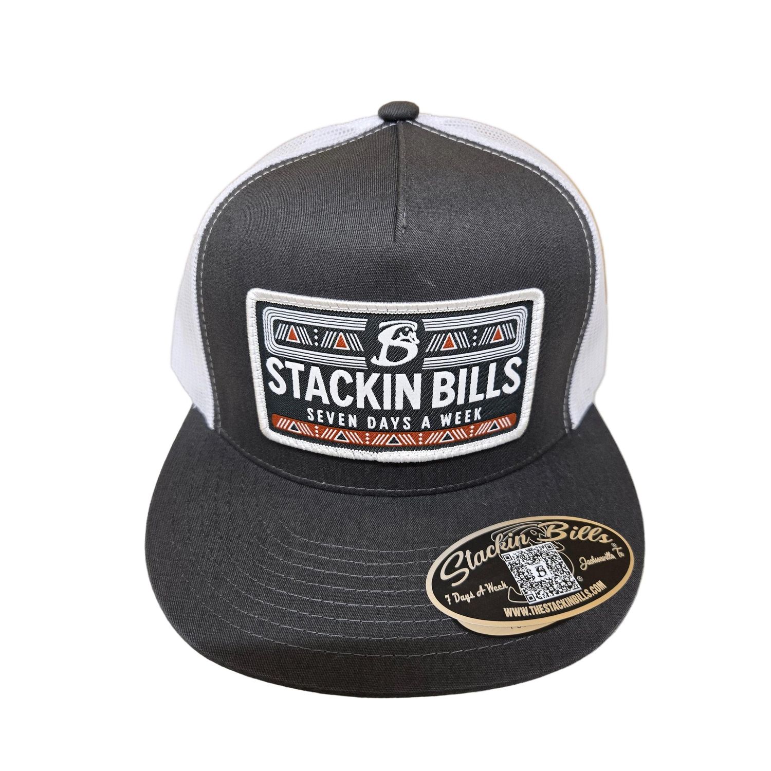 Stackin Bills Rose Flat Billed Cap - Grey