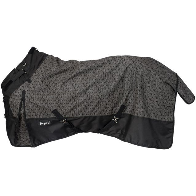Tough 1 1200D Mini Reflective Turnout Blanket with Snuggit - 32-78250SMN-2