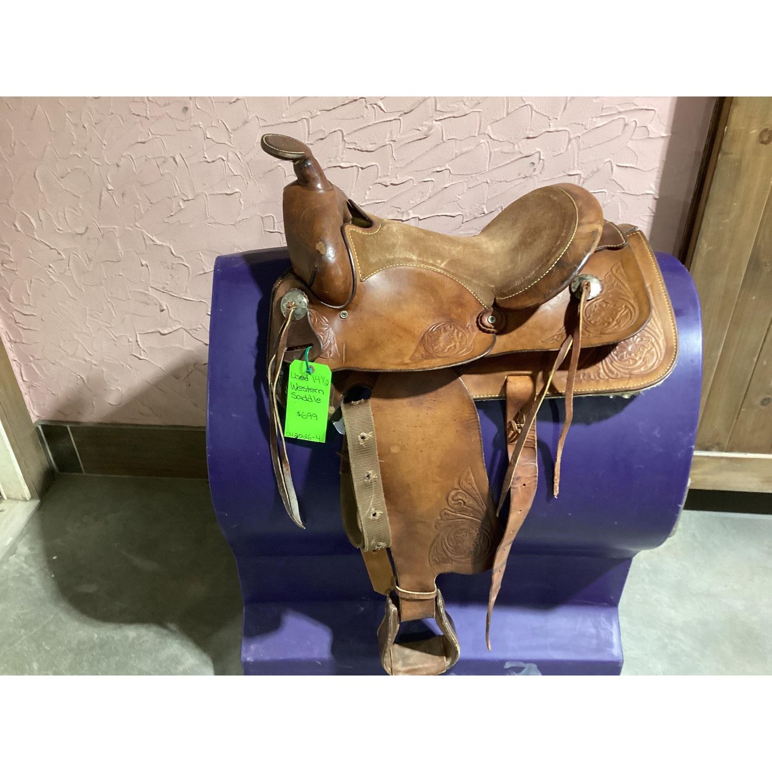 Used 14 1/2 Western Saddle