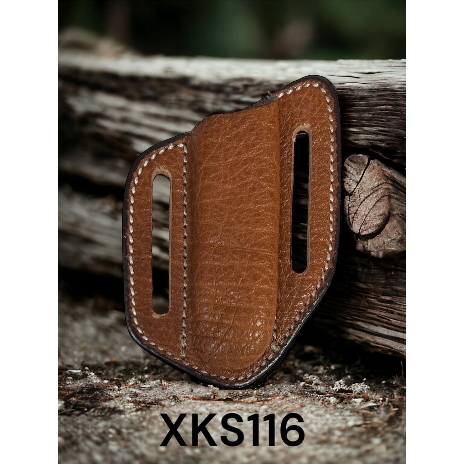 Twisted X Contoured Knife Sheath Contoured Soft Leather