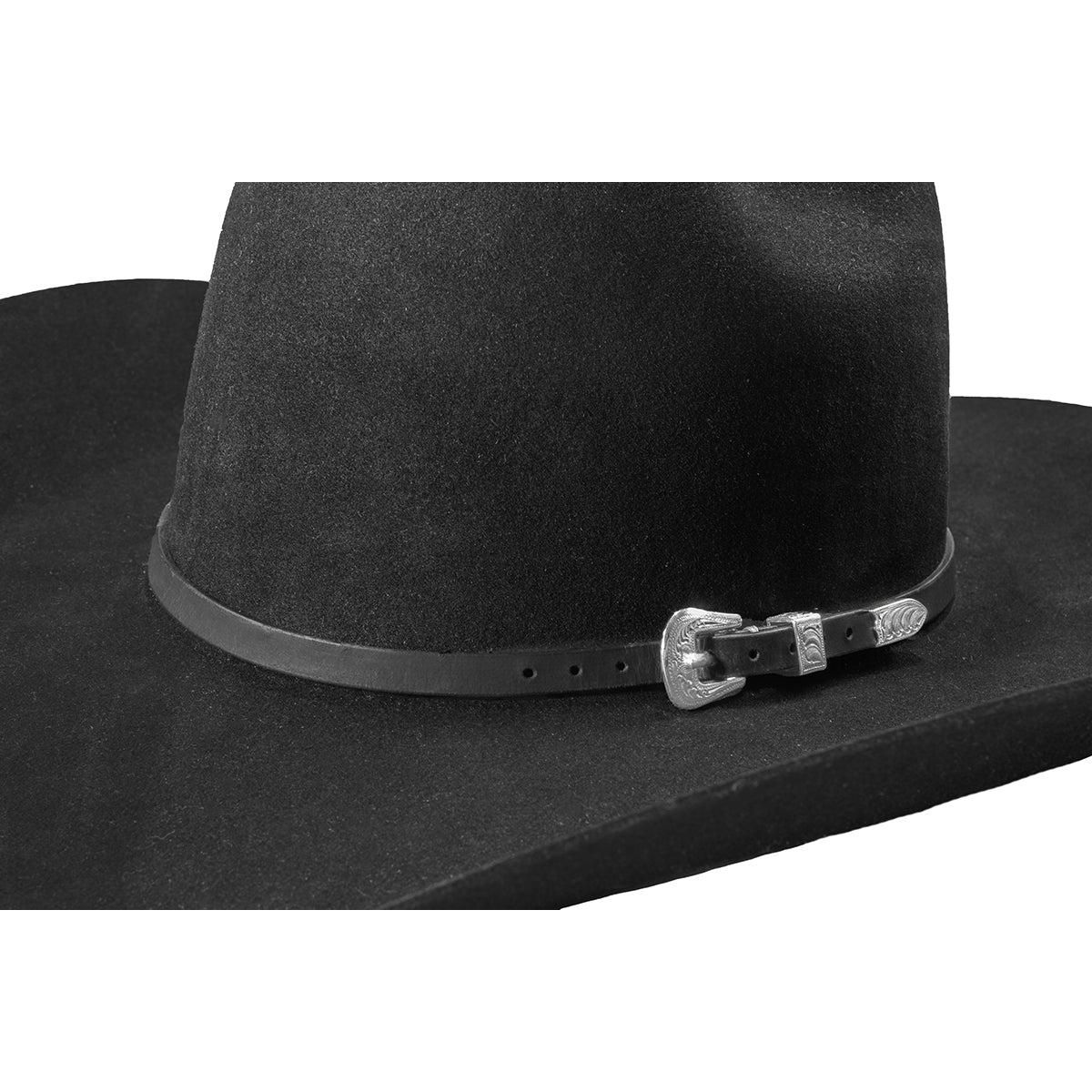 Twister Smooth Hat Band- Black