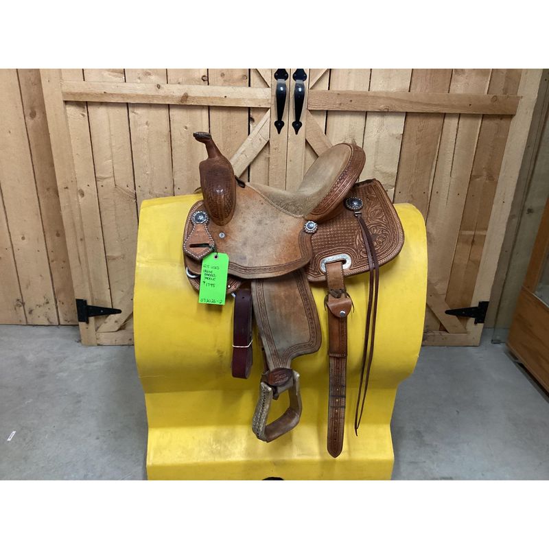 Used 12.5 Irvine Barrel Saddle
