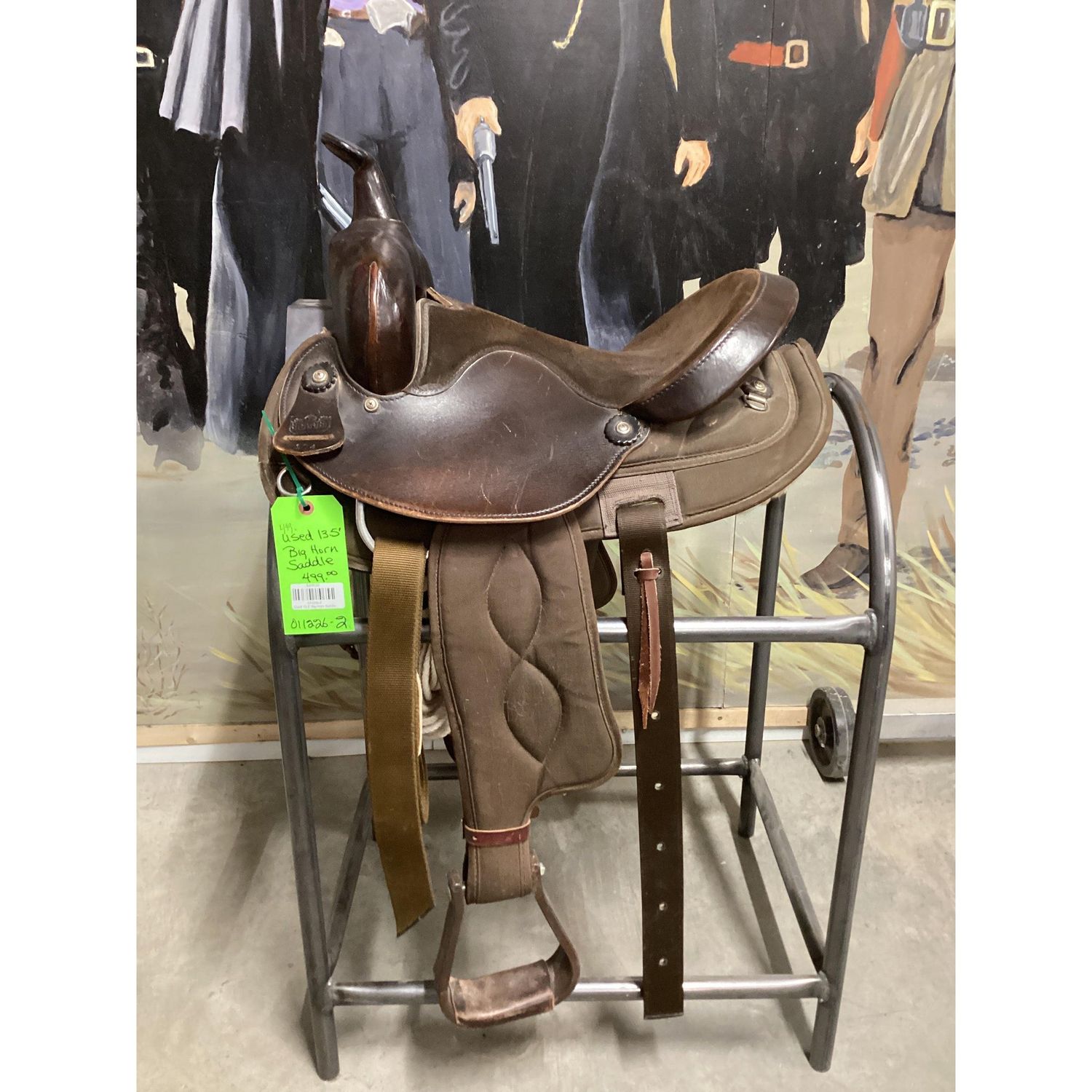 Used 13.5" Big Horn Saddle