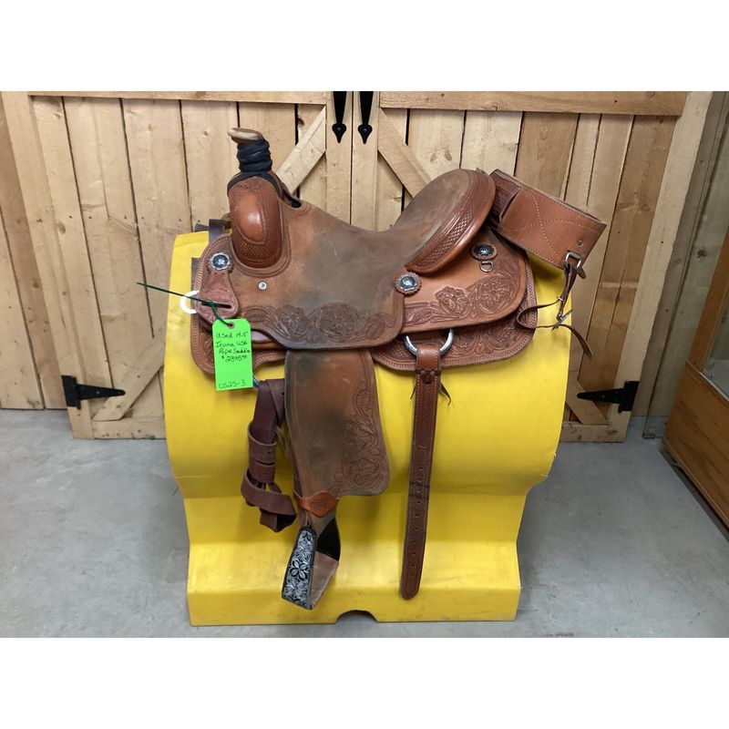 Used 14.5 Irvine USA Rope Saddle