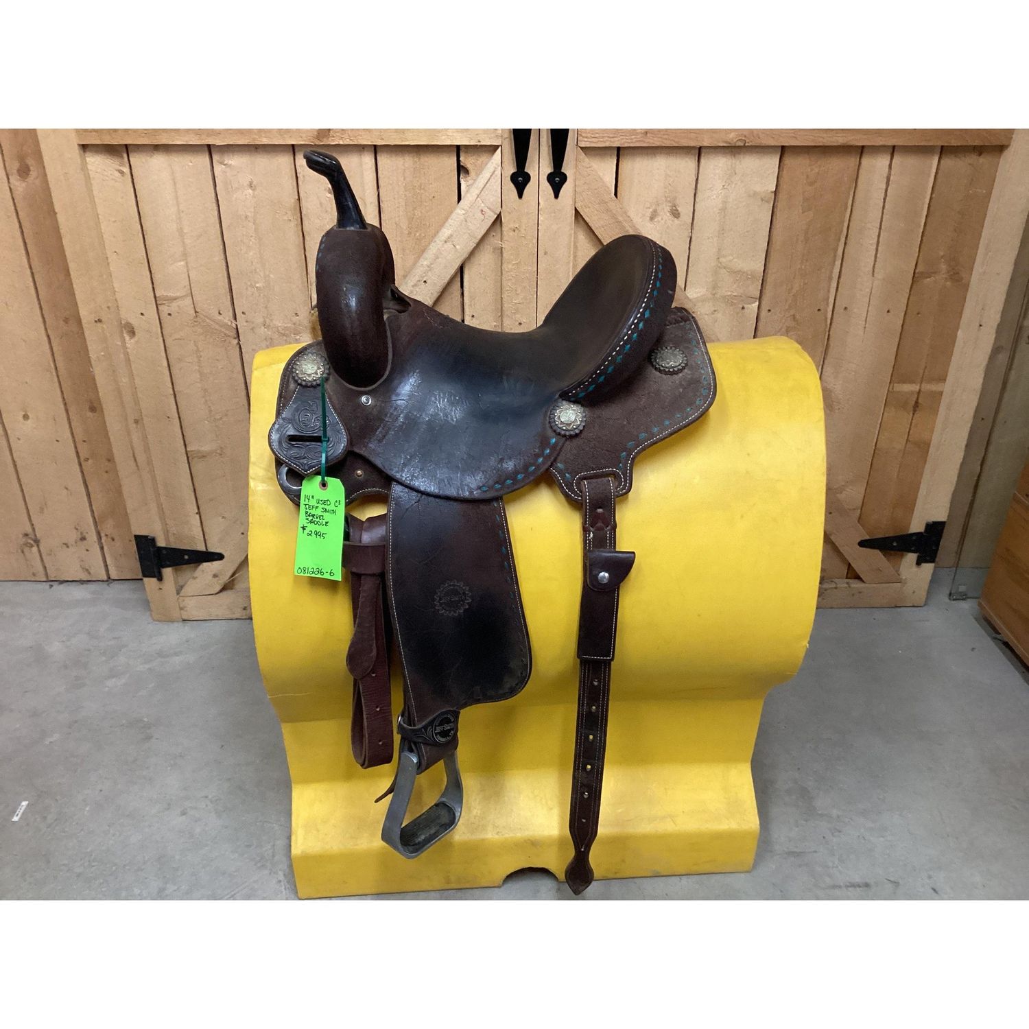 Used 14”C3 Jeff Smith Barrel Saddle