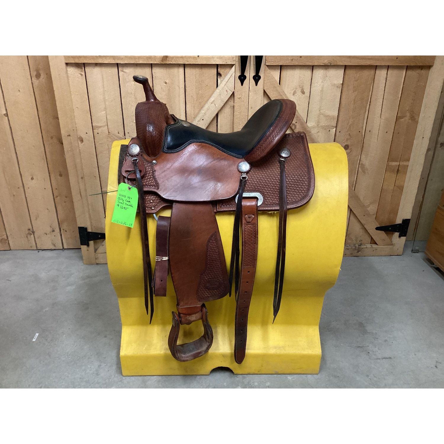 Used 15” Billy Cook Trail Saddle