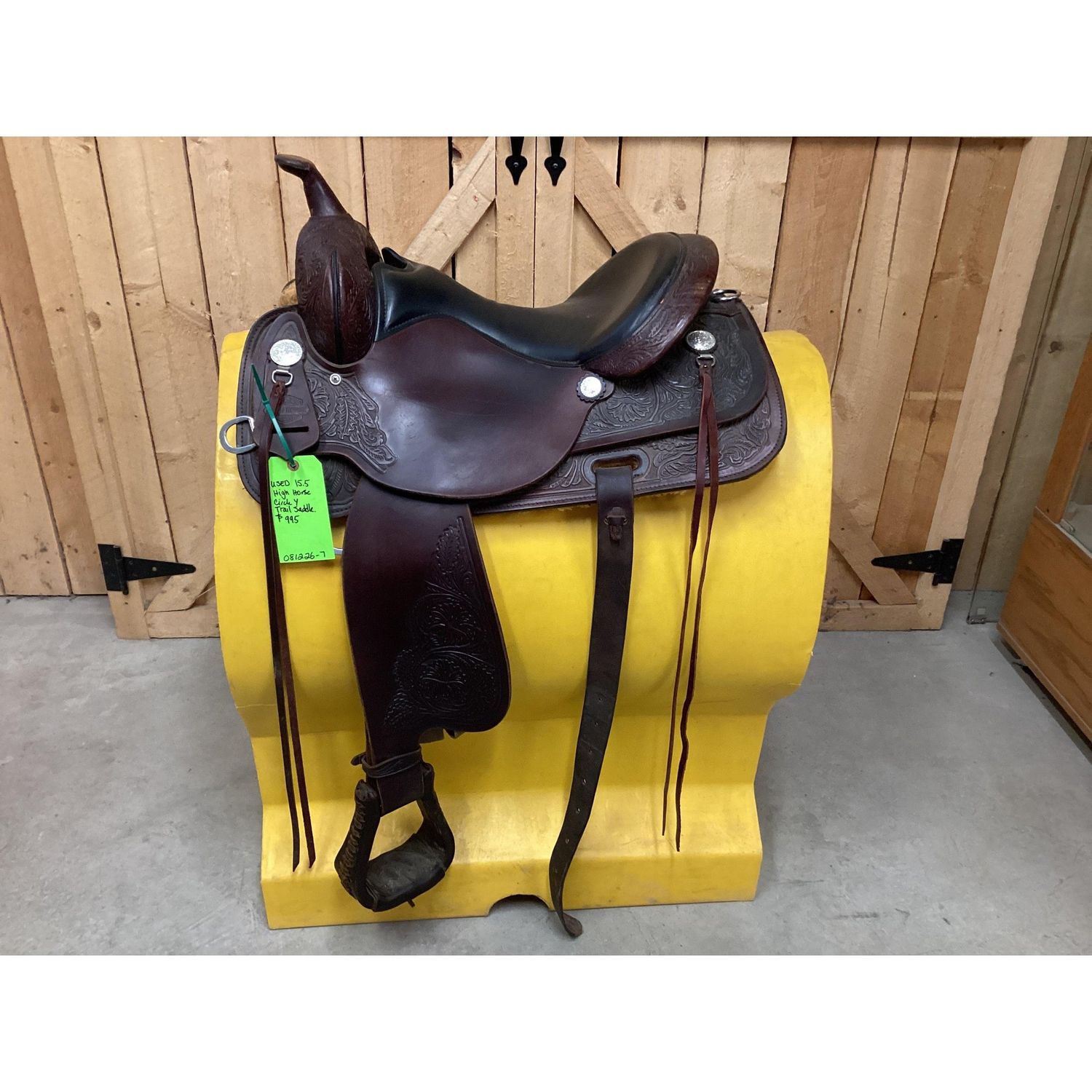 Used 15.5 High Horse Circle Y Trail Saddle