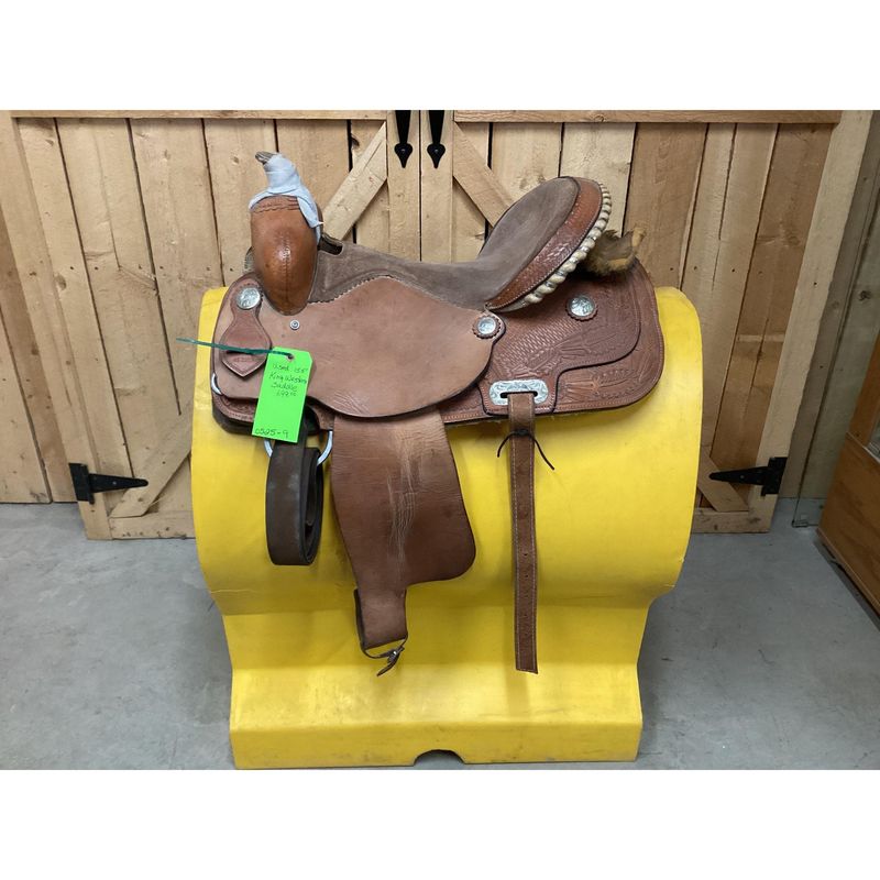 Used 15.5” King Western Saddle