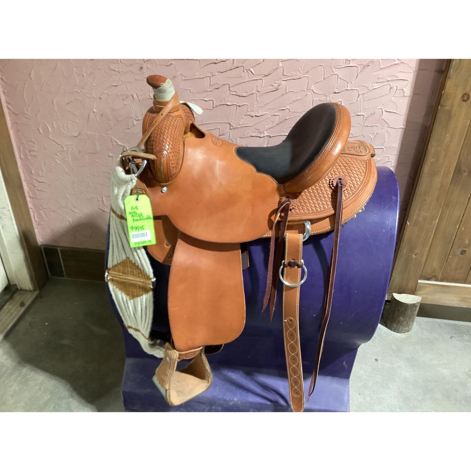 Used 15.5” McCall Ranch Saddle