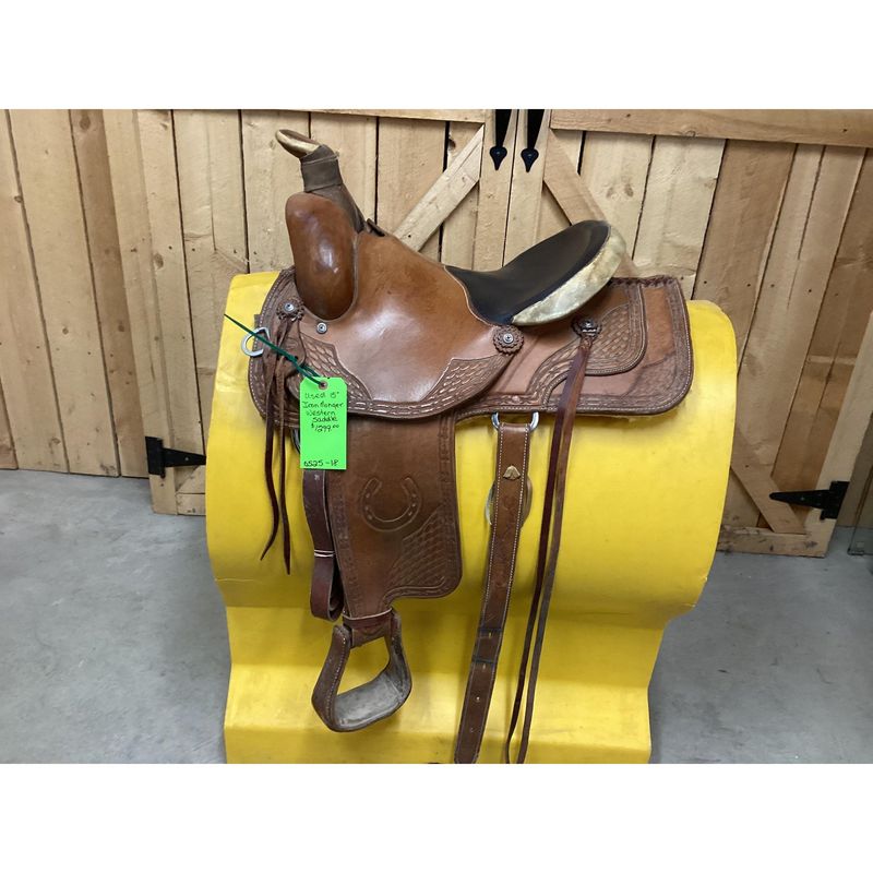 Used 15” Iron Monger Western Saddle