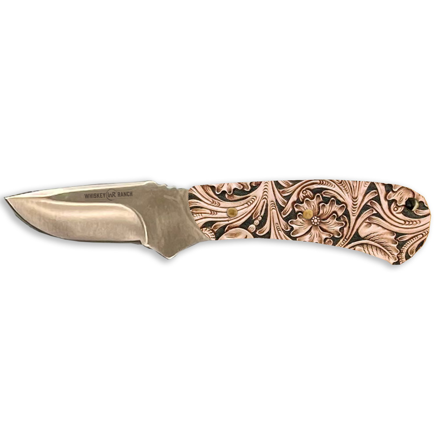 Whiskey Bent Tooled Leather Mini Skinner