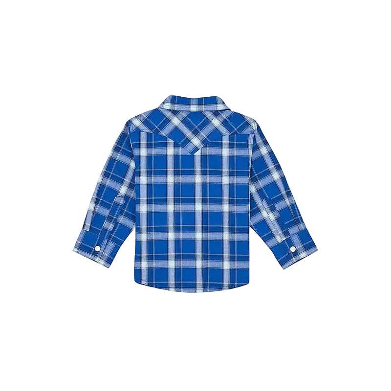 Wrangler Baby Boy Long Sleeve Shirt - Blue