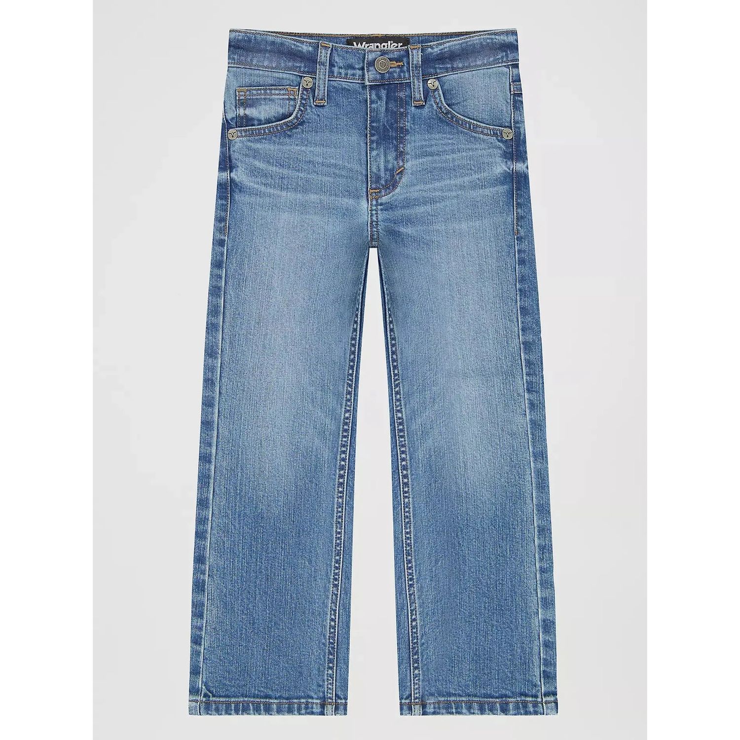 Wrangler Boy's Toddler 20X Bootcut Slim Western Jeans- Topsail