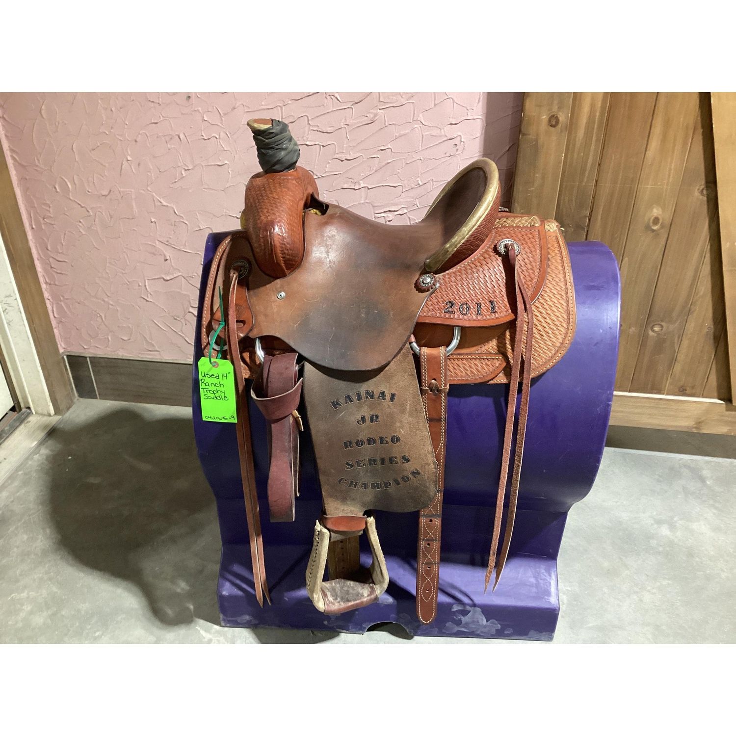 Used 14” Ranch Trophy Saddle
