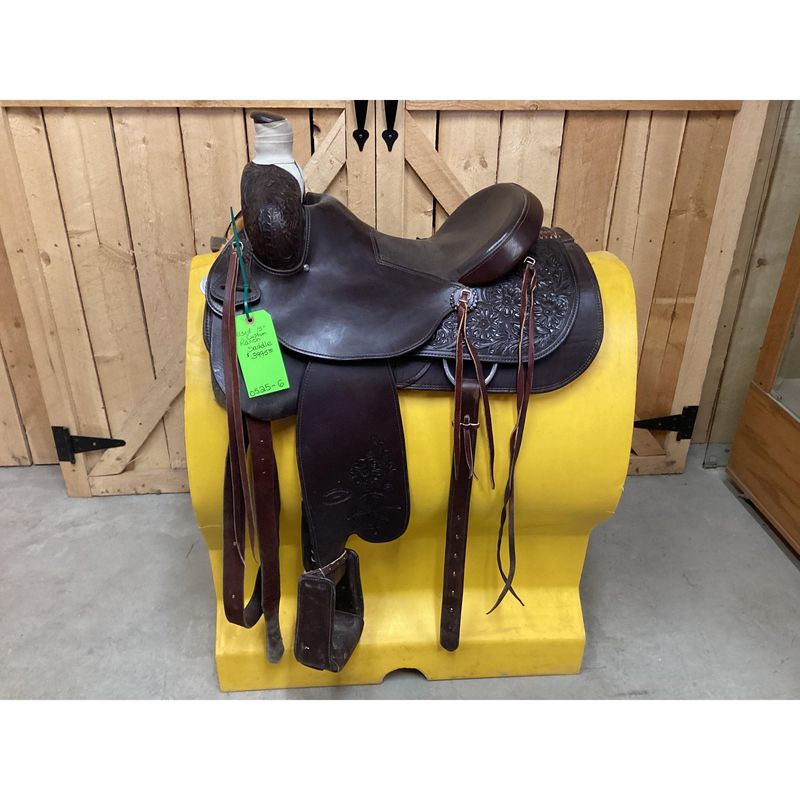 Used 15” Custom Ranch Saddle