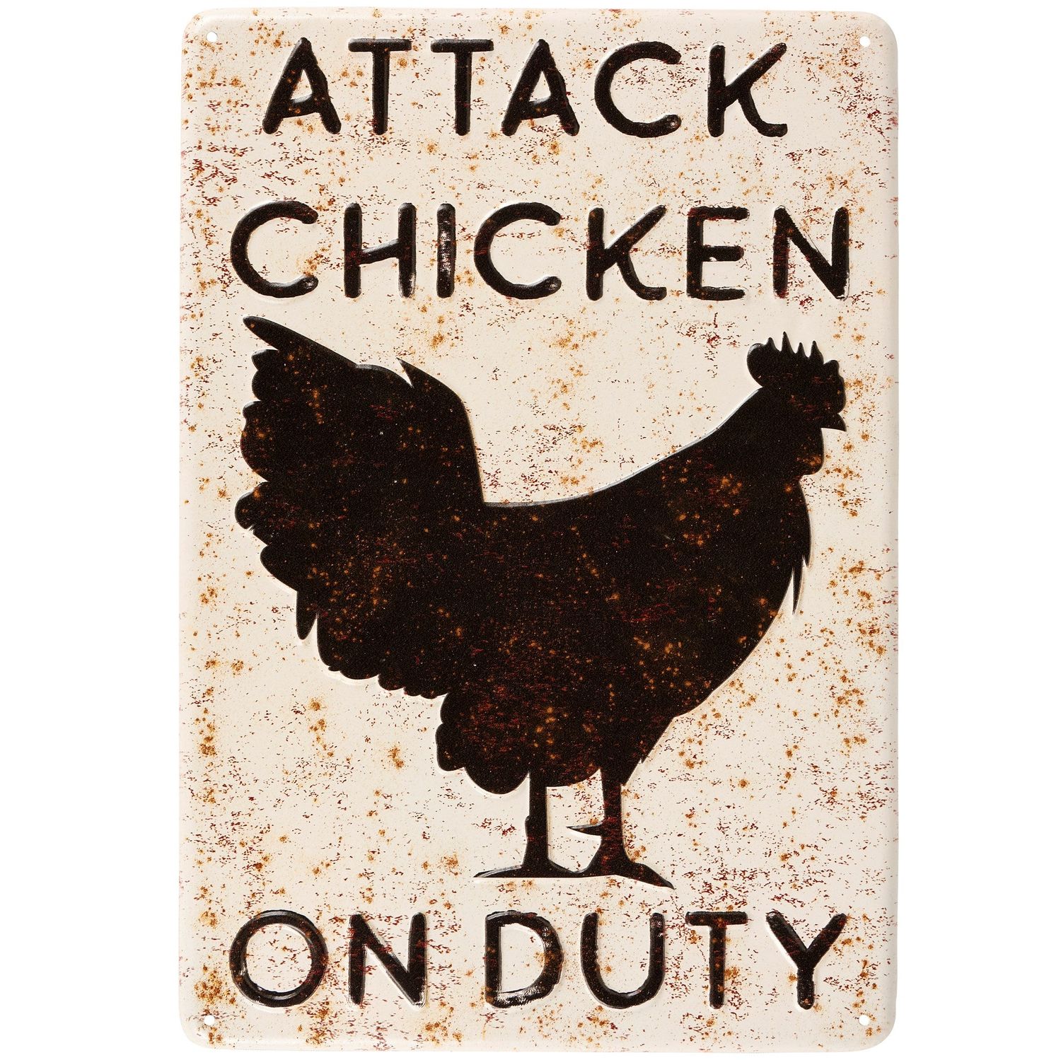 Wall Decor - Attack Chicken on Duty