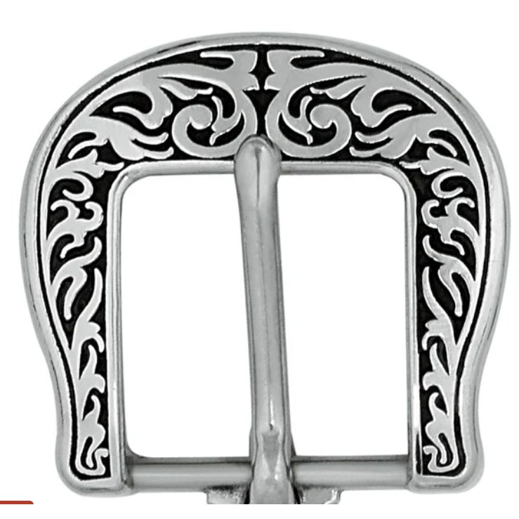 Weaver Leather 04005 Horse Shoe Brand 5/8" Floral Buckle