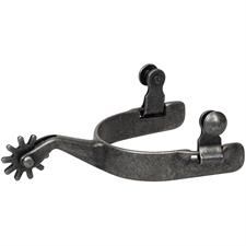 Weaver Women's Cutting Rowel Spur - Black