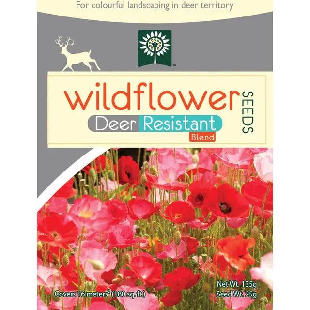 West Coast Seeds - Flower Seeds - Deer Resistant Sprinkle Bag 25g