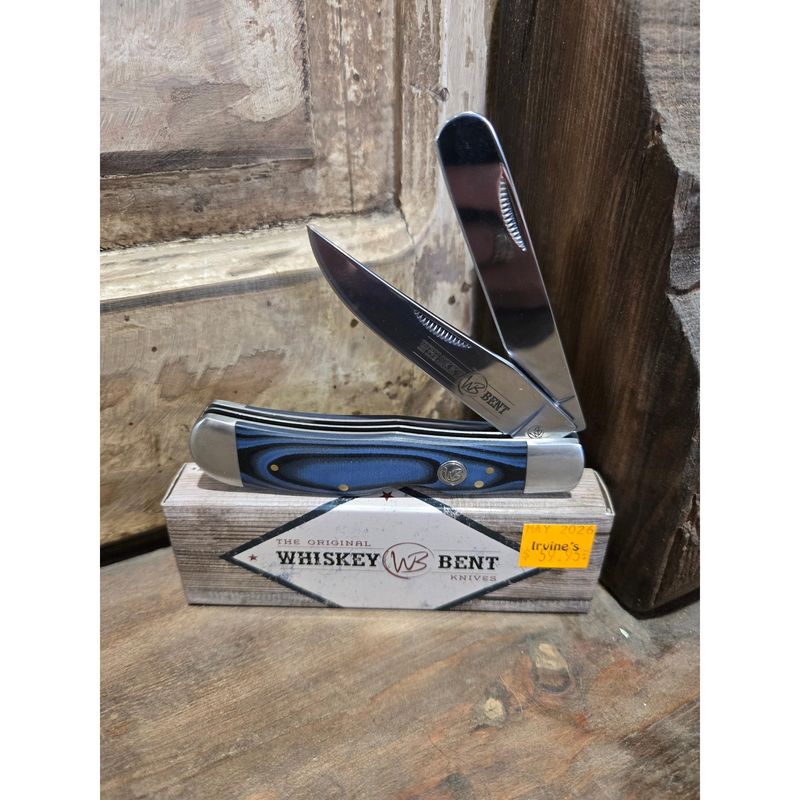 Whiskey Bent Blue Burst Trapper Bullcutter