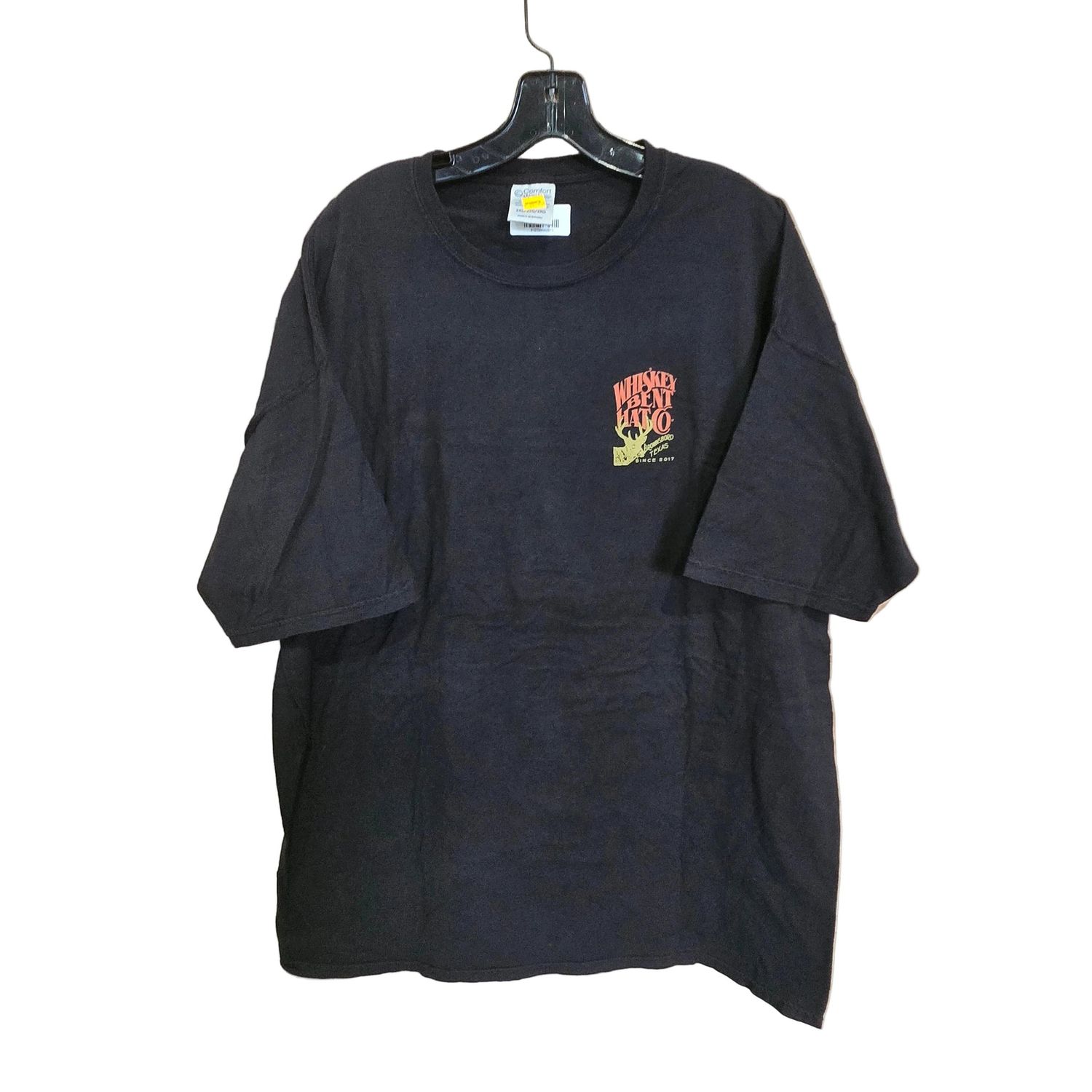 Whiskey Bent Hat Co Buck Tee Shirt - Black
