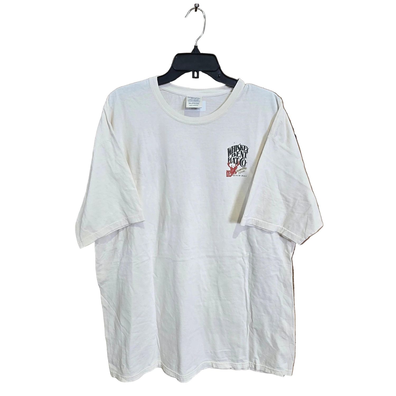 Whiskey Bent Hat Co Buck Tee Shirt - Natural