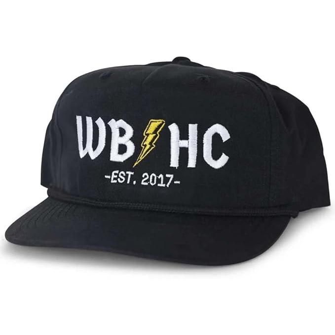 Whiskey Bent Hat Co - Thunderstruck Cap - Black