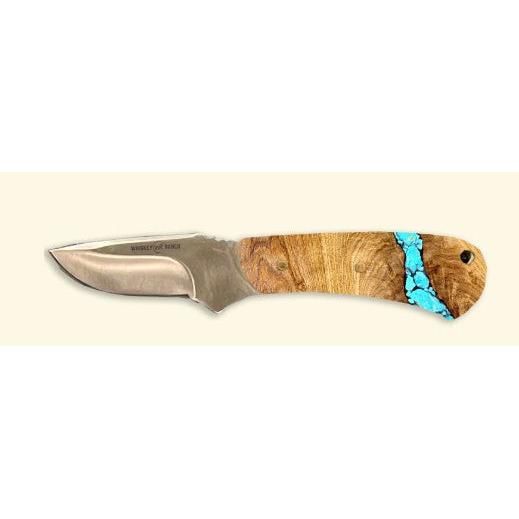 Whiskey Bent Turquoise River Mini Skinner Knife