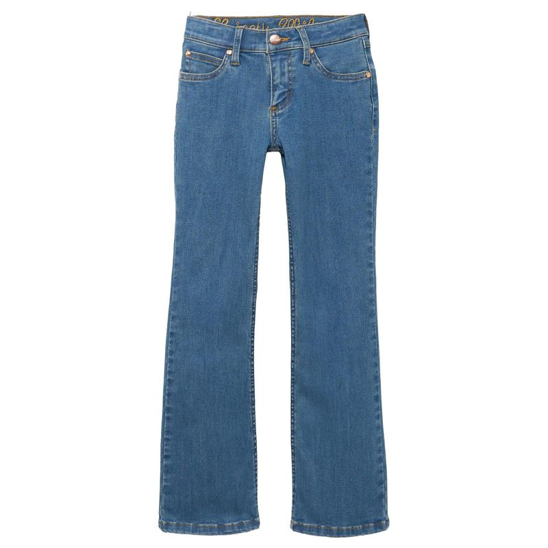 Wrangler Girl's Lainey Wilson Mae Boot Jean- Denim