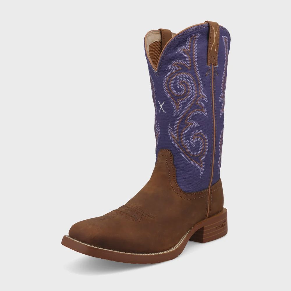 Women's 11" Tech X Boot - Distressed Saddle &amp; Iris