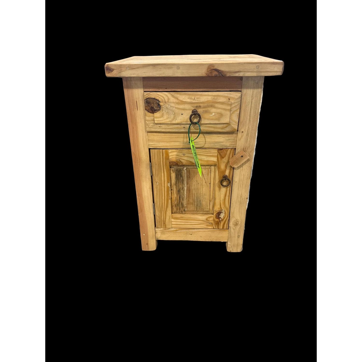 Wood Night Stand-Light Stain
