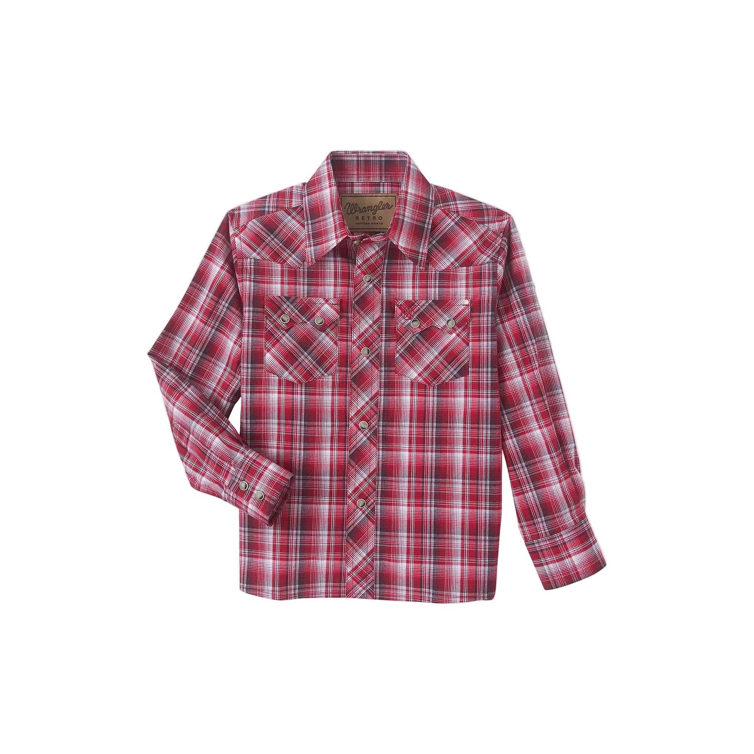 Wrangler Boy's Retro Long Sleeve Shirt - 112346234