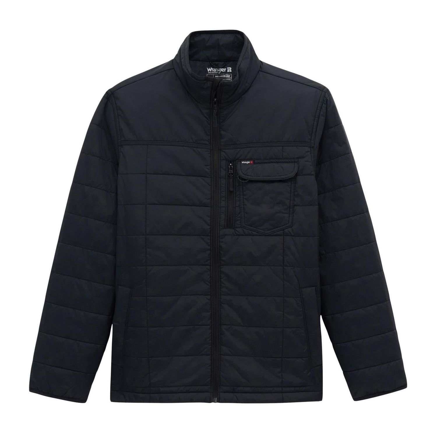 Wrangler Unisex Insulated Work Jacket- Black