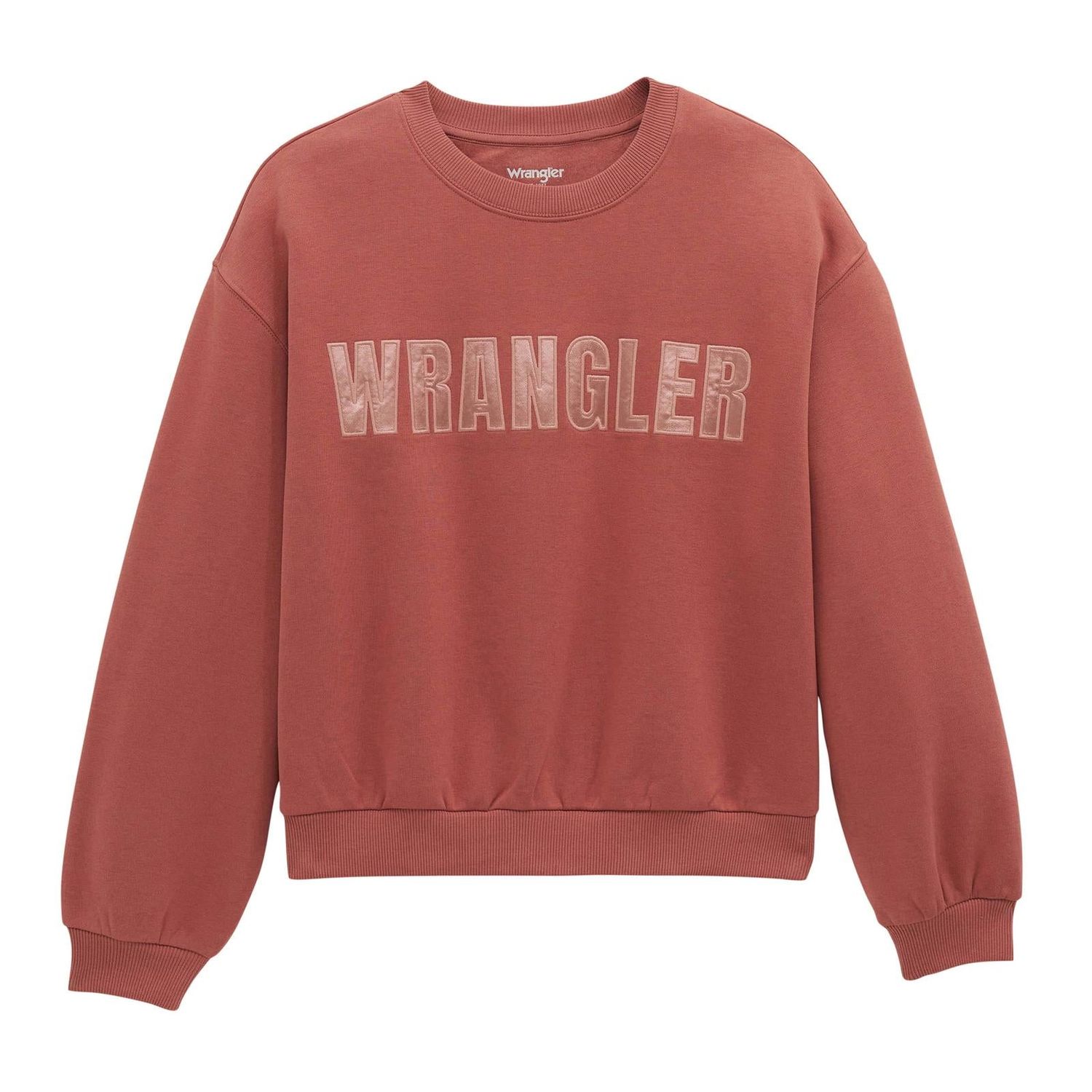 Wrangler Women's Retro® Canyon Long Sleeve Fleece Pullover - Withered Rose